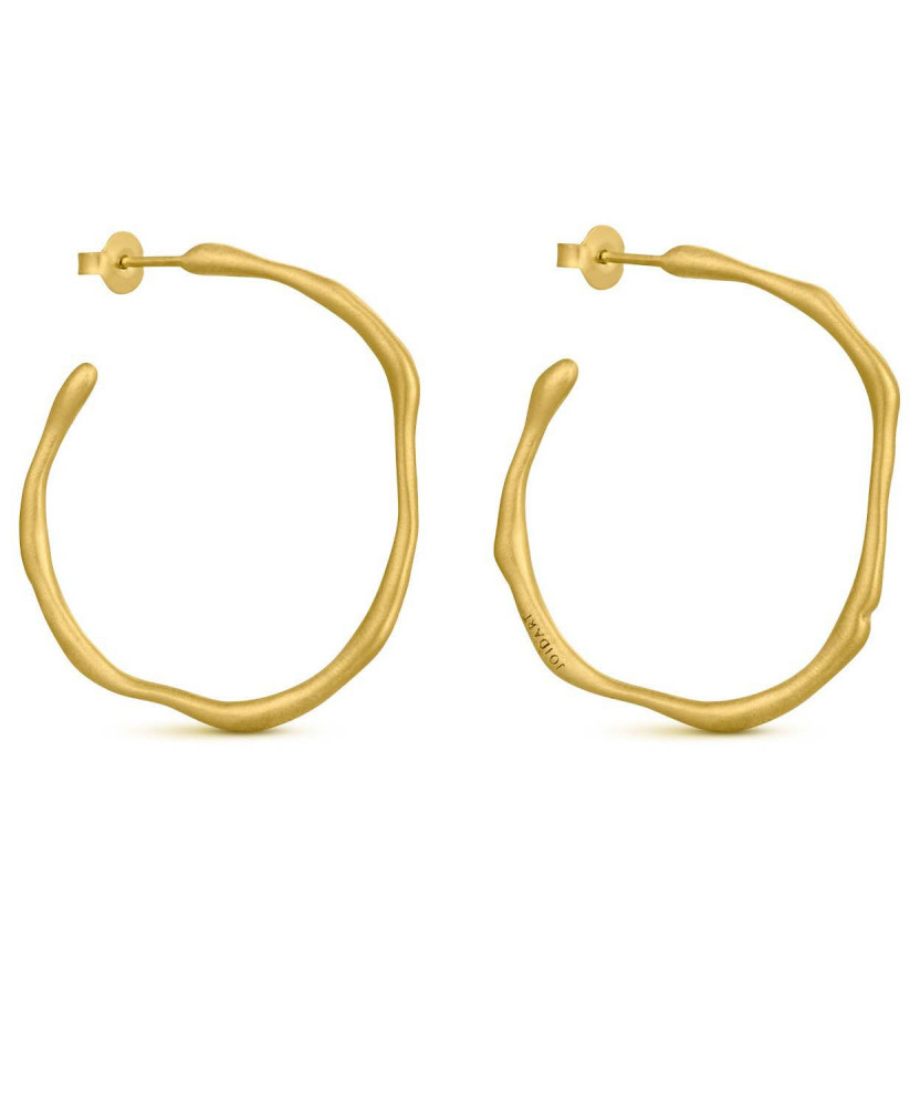 Aros dorados Clara grandes