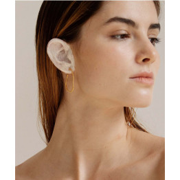 Aros dorados Clara grandes