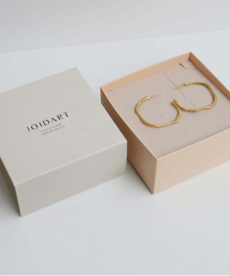 Aros dorados Clara grandes