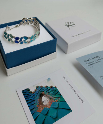 Pulsera de plata GAUDÍ JEWELRY FRUITS