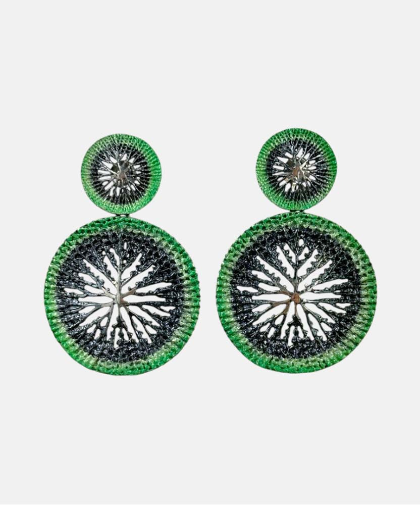 Pendientes Nenúfar Doble